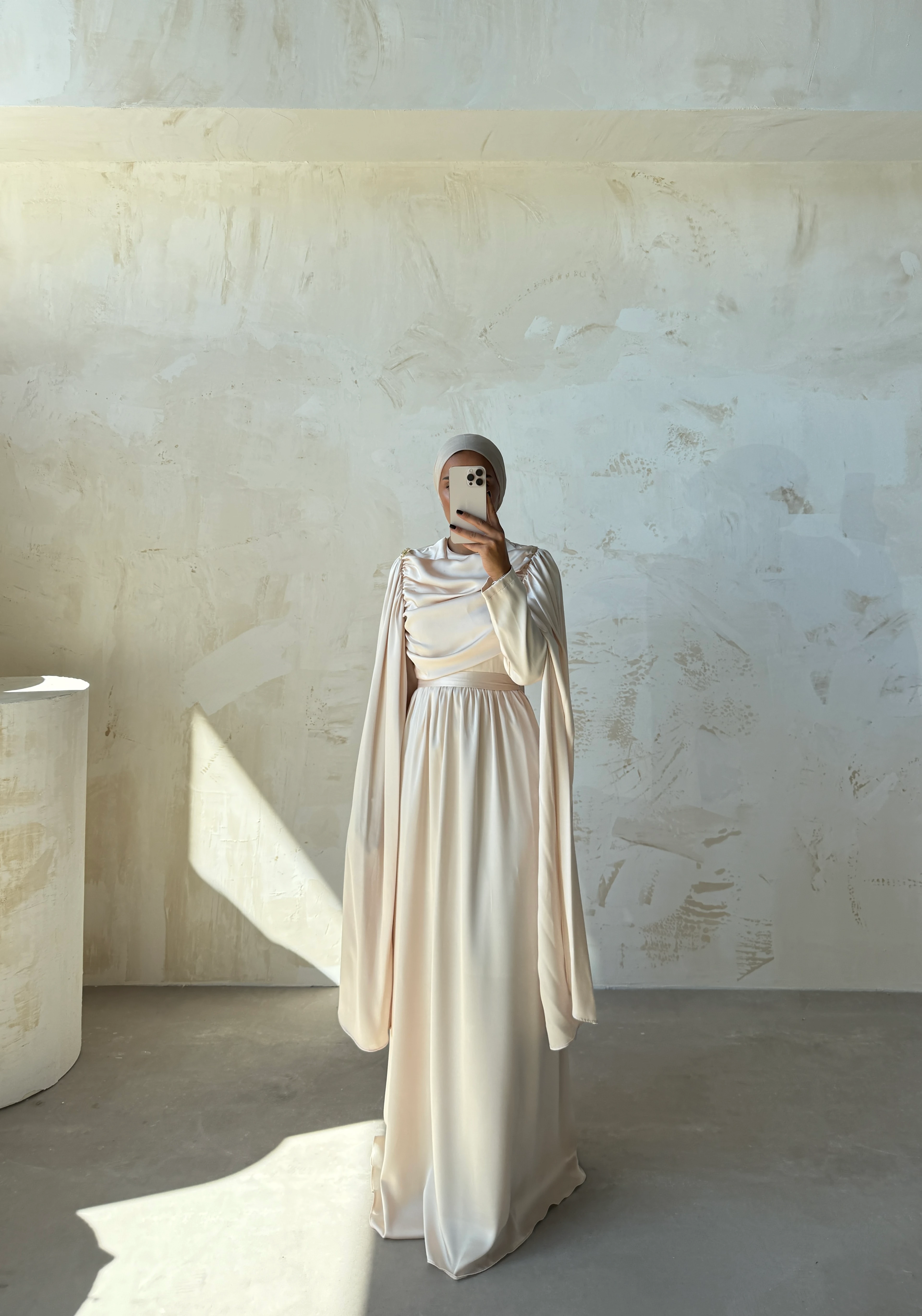 LİORA ELBİSE  - BEJ