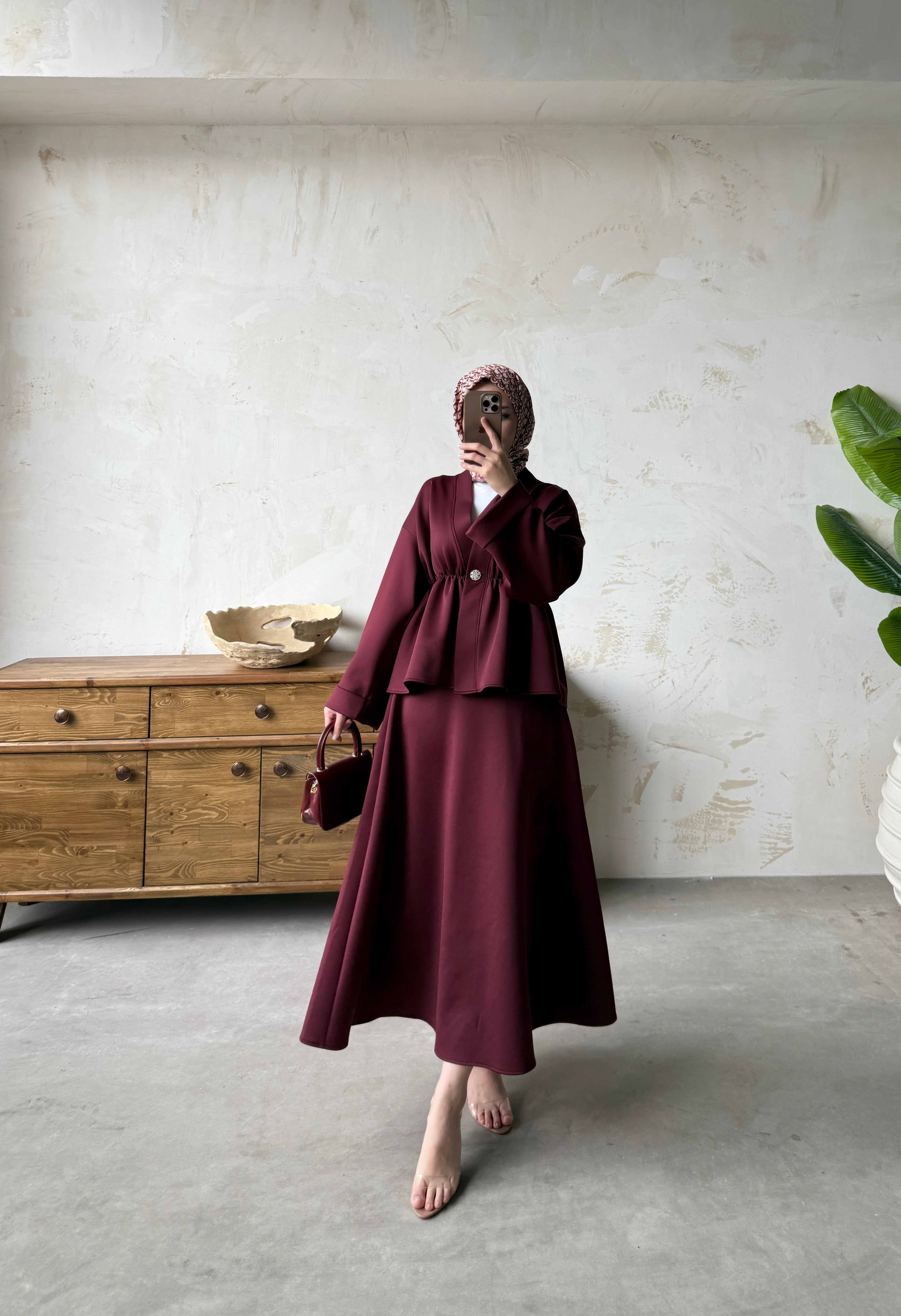 SİDRA TAKIM - Bordo