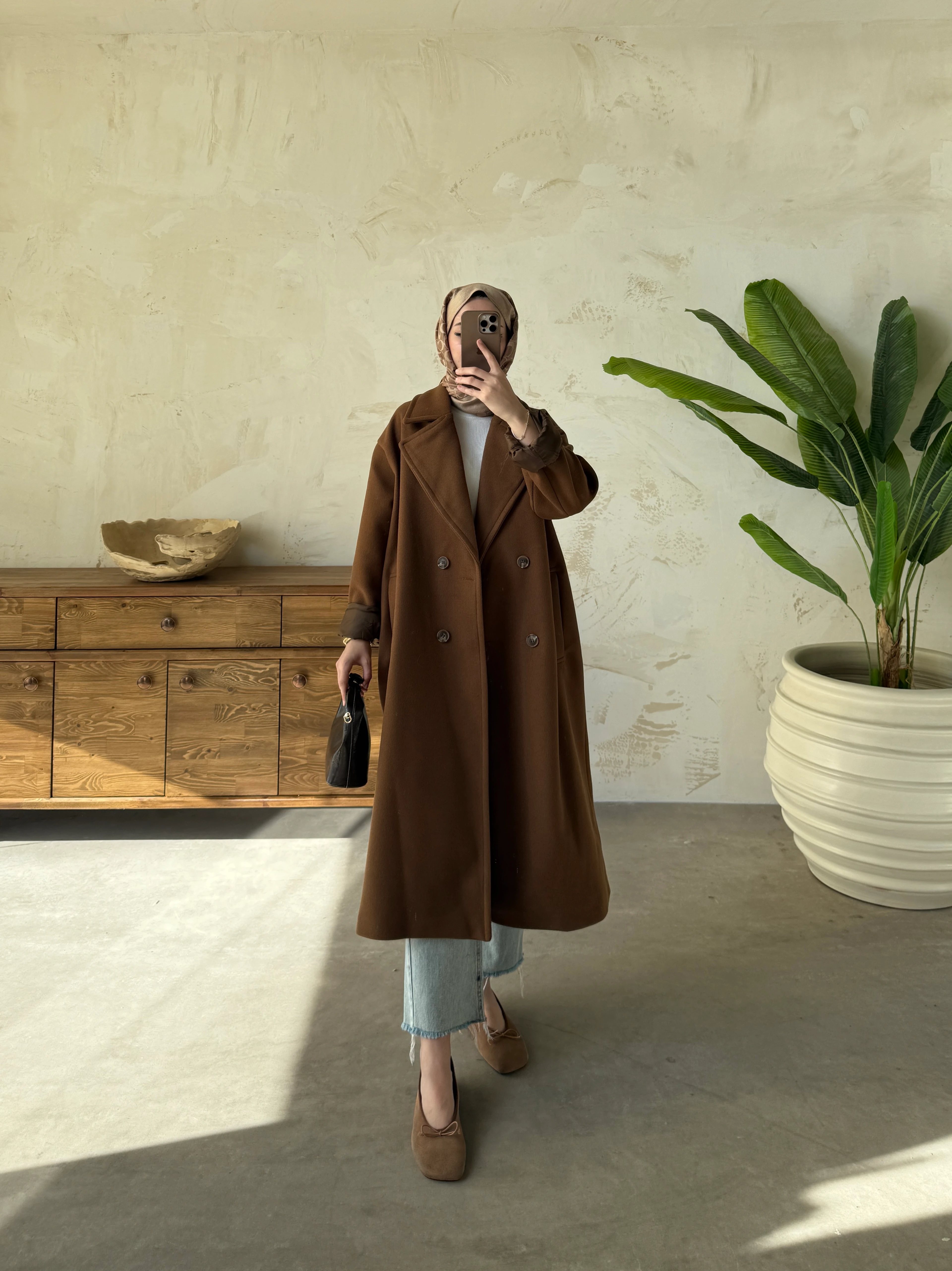 ZR MUADİL KABAN - Kahverengi