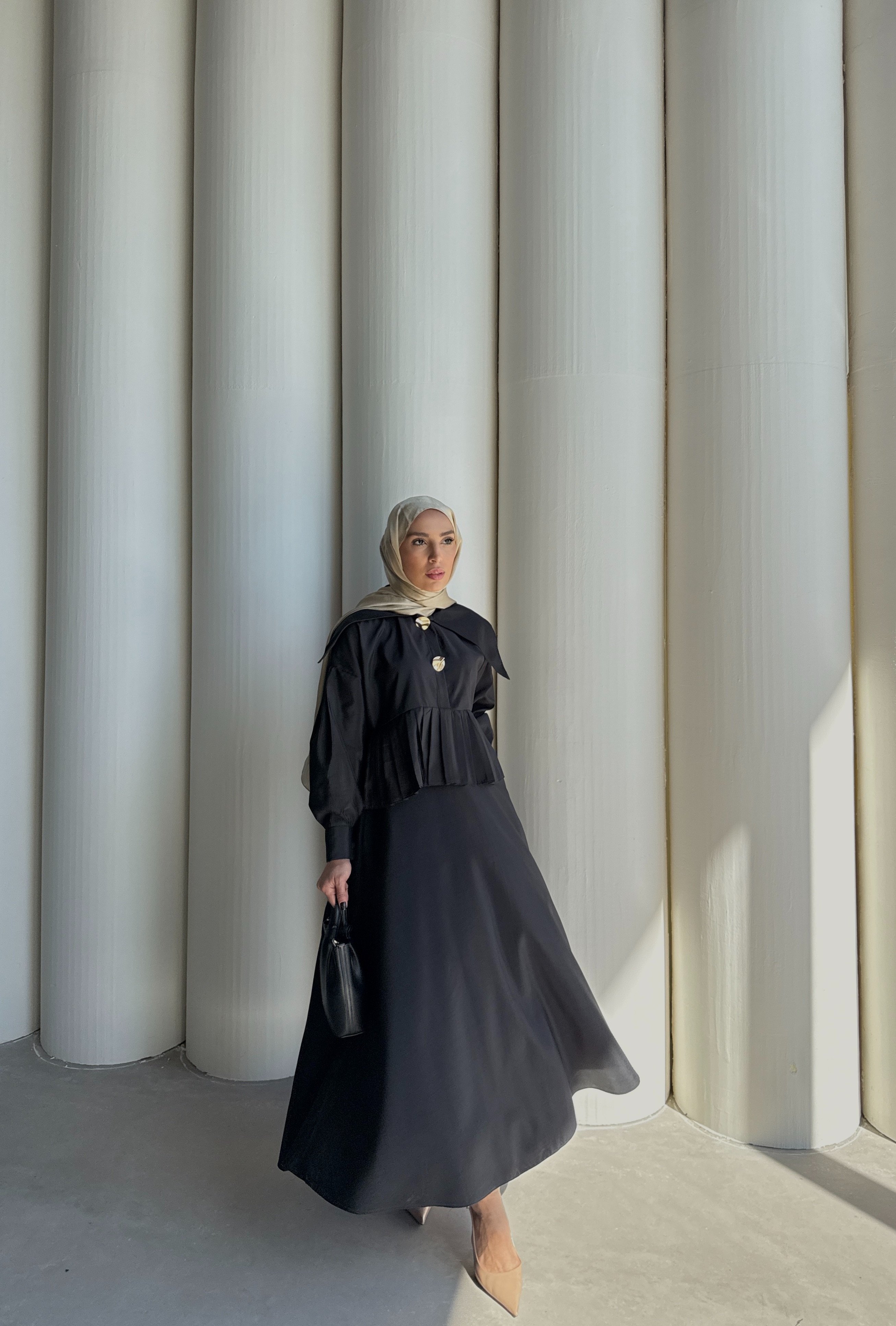 LAURE ETEKLİ TAKIM - SIYAH