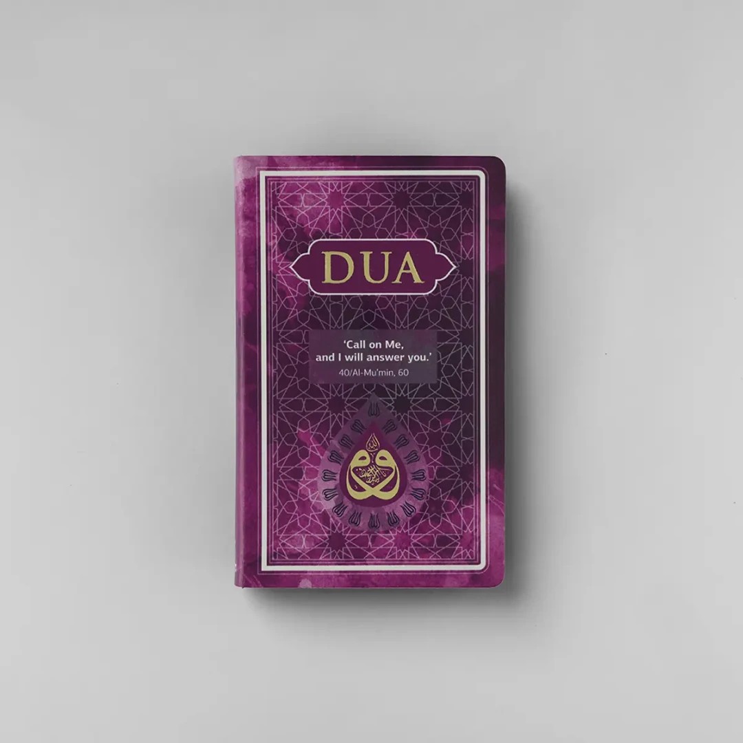 DUA (Evrâd-ı Şerîfe) Cep Boy ARAPÇA + İNGİLİZCE - Lila