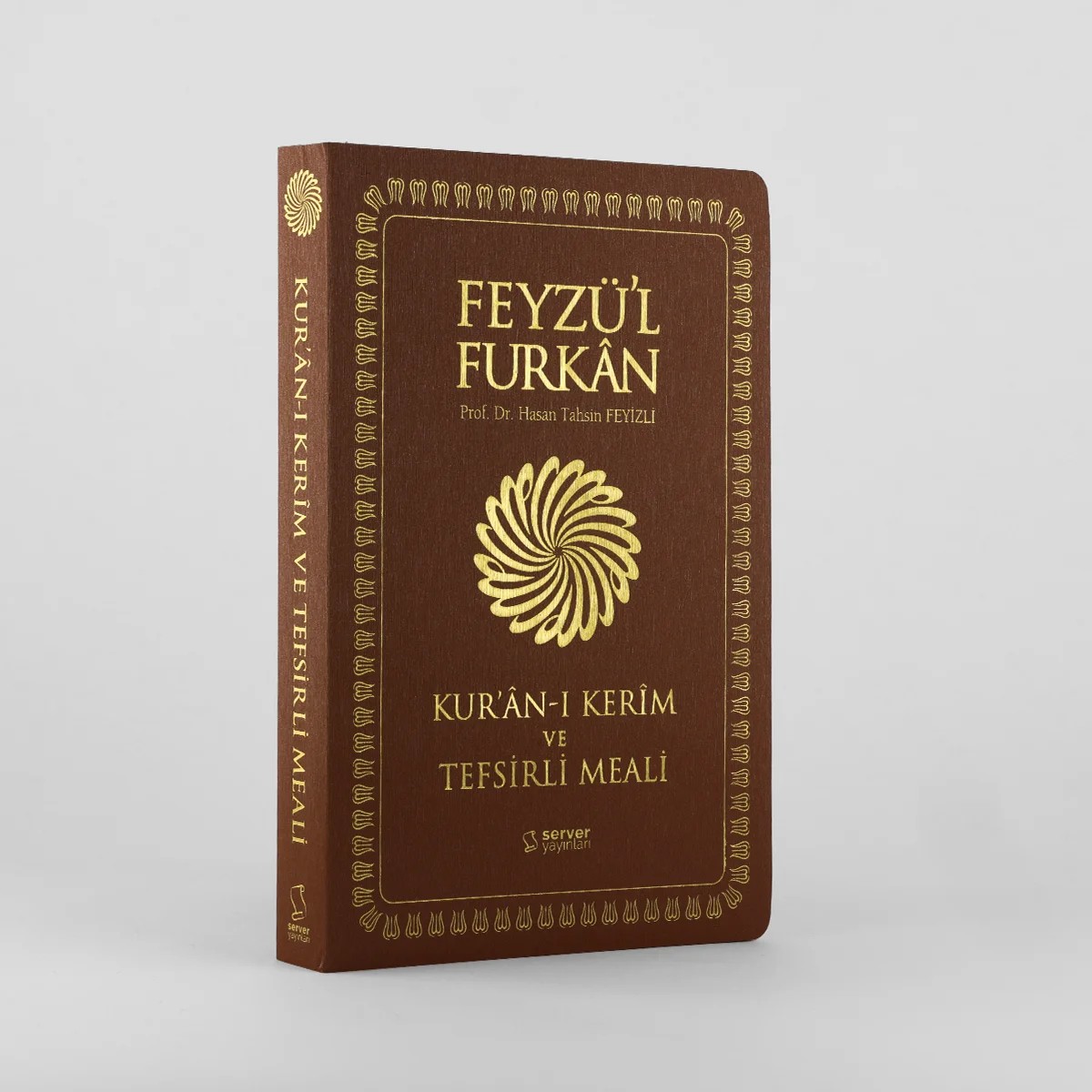 Feyzü'l Furkan Kur'ân-ı Kerîm ve Tefsirli Meali (Büyük Boy - Mushaf ve Meal - İNCE CİLT) TABA