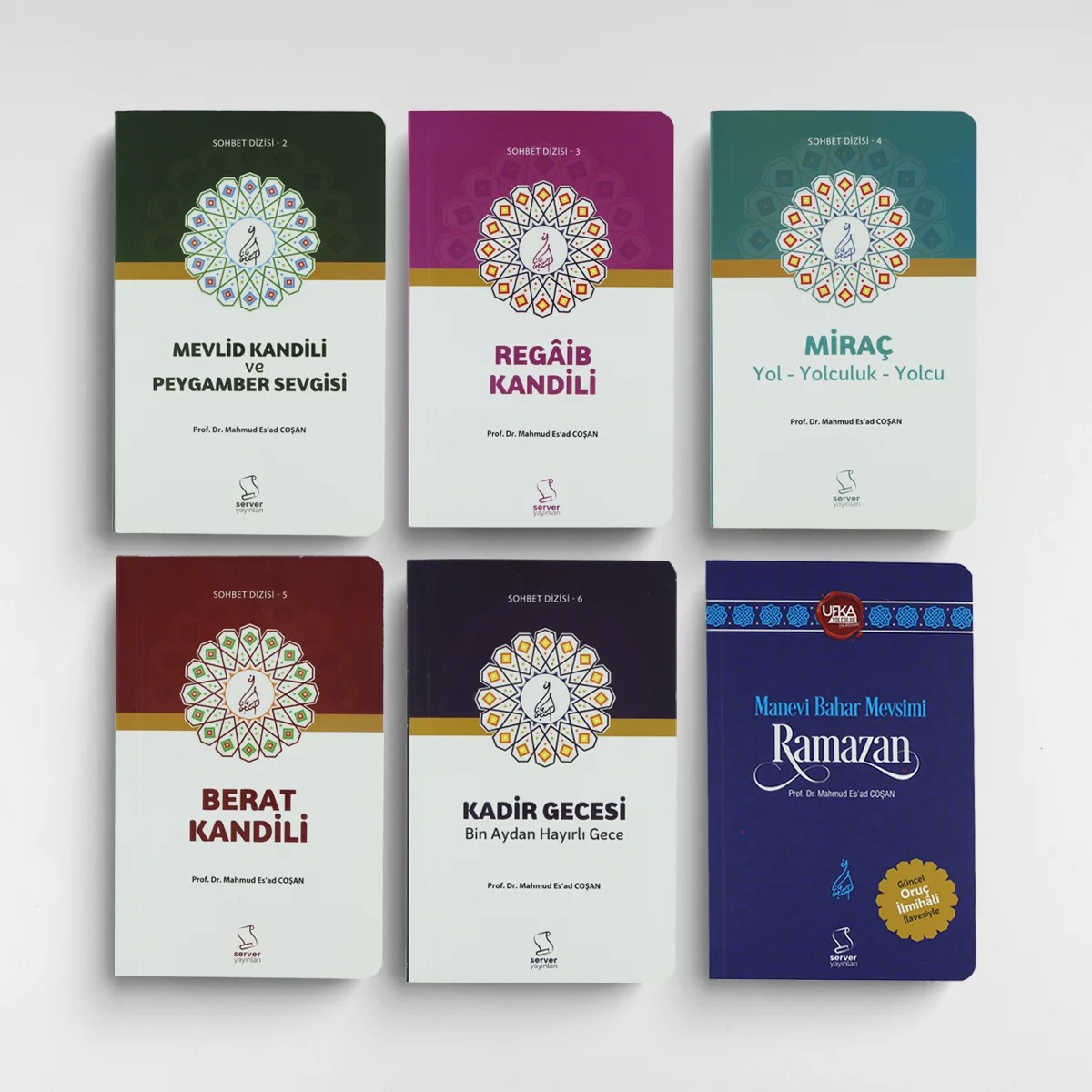 M. ES'AD COŞAN KANDİL SETİ - ORTABOY ( 6 kitap )