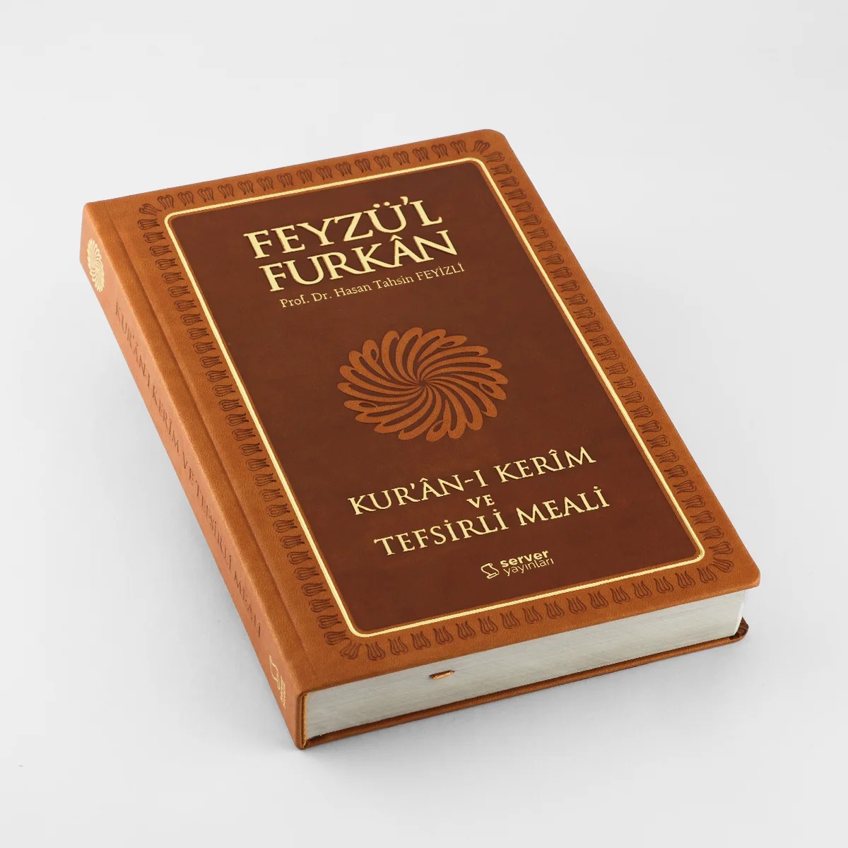 Feyzü'l Furkan Kur'ân-ı Kerîm ve Tefsirli Meali (Büyük Boy - Mushaf ve Meal - Ciltli) TABA