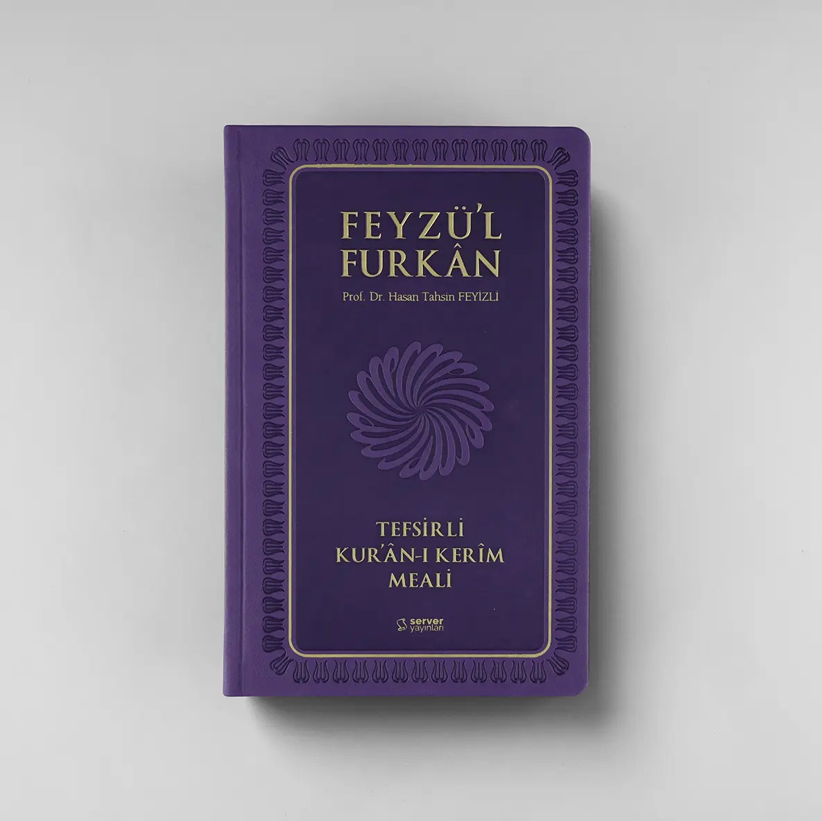 Feyzü'l Furkan Tefsirli Kur'an-ı Kerim Meali (Orta Boy - Tefsirli Meal - Ciltli) - LİLA