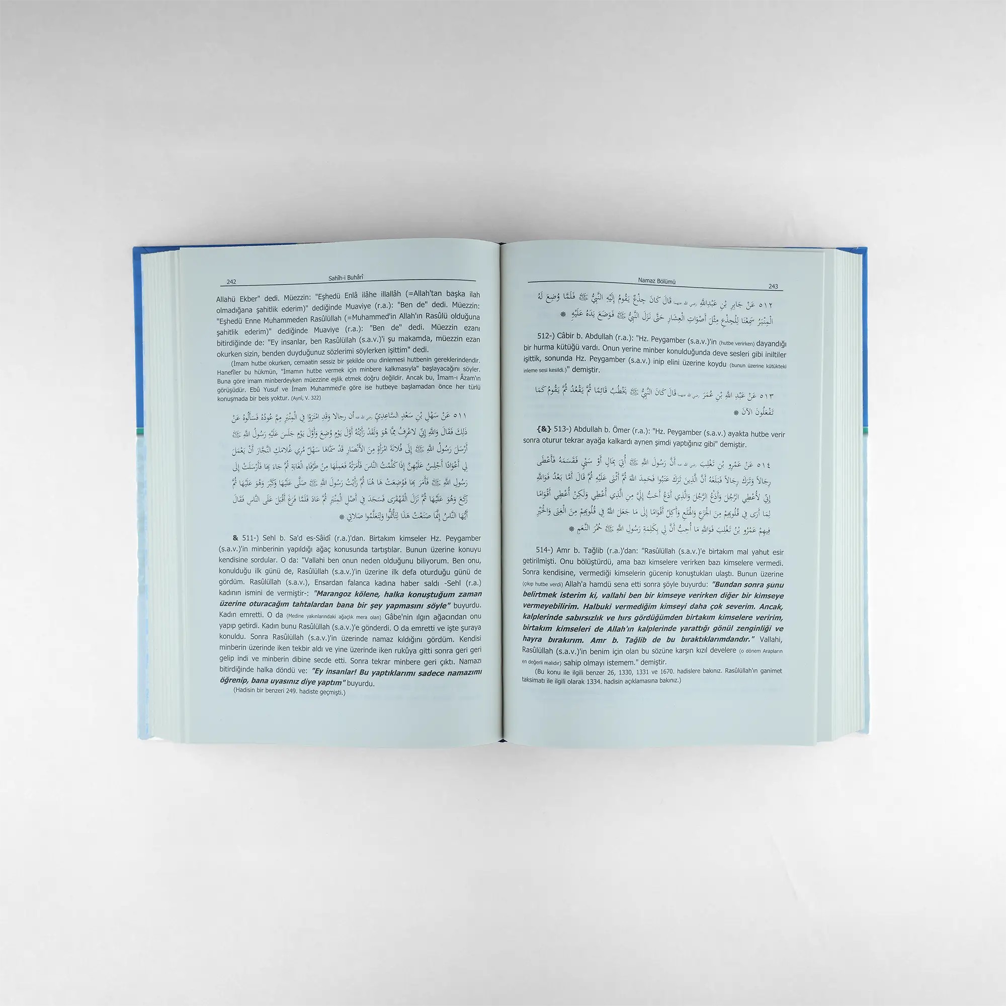 Sahih-i Buhari Muhtasarı (Tecrid-i Sarih) (2 Cilt) (Sert Kapak)