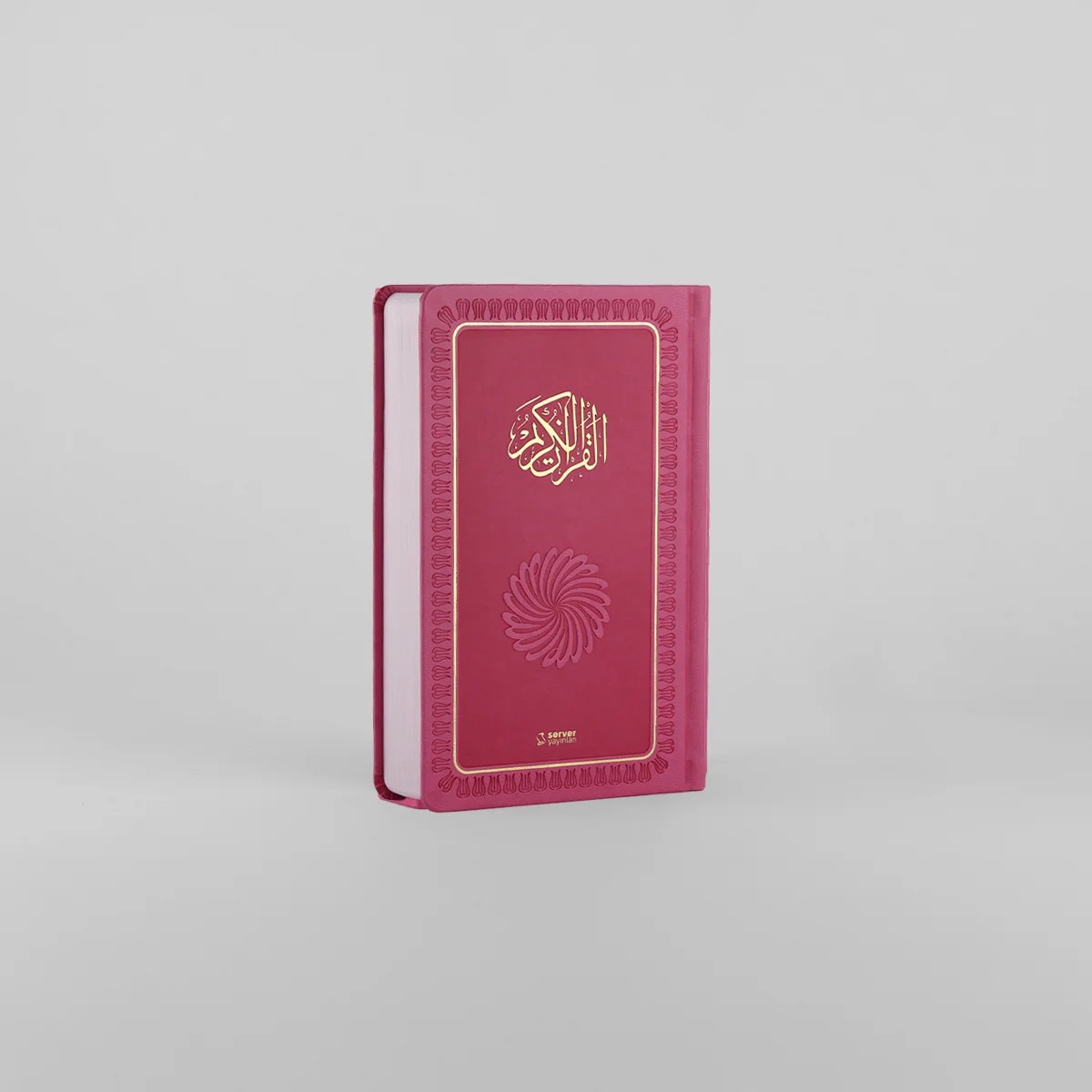 Feyzü'l Furkan Kur'an-ı Kerim ve Tefsirli Meali (Sempatik Cep Boy - Ciltli) Pembe