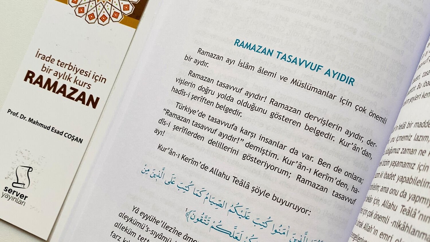 İrade Terbiyesi İçin Bir Aylık Kurs Ramazan (Cep Boy)