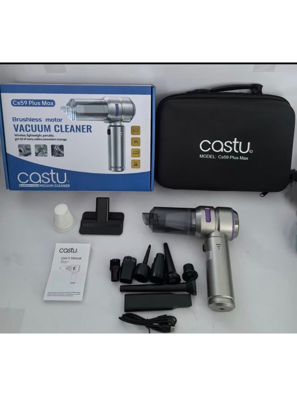Castu CS59 Plus Max Şarjlı Süpürge
