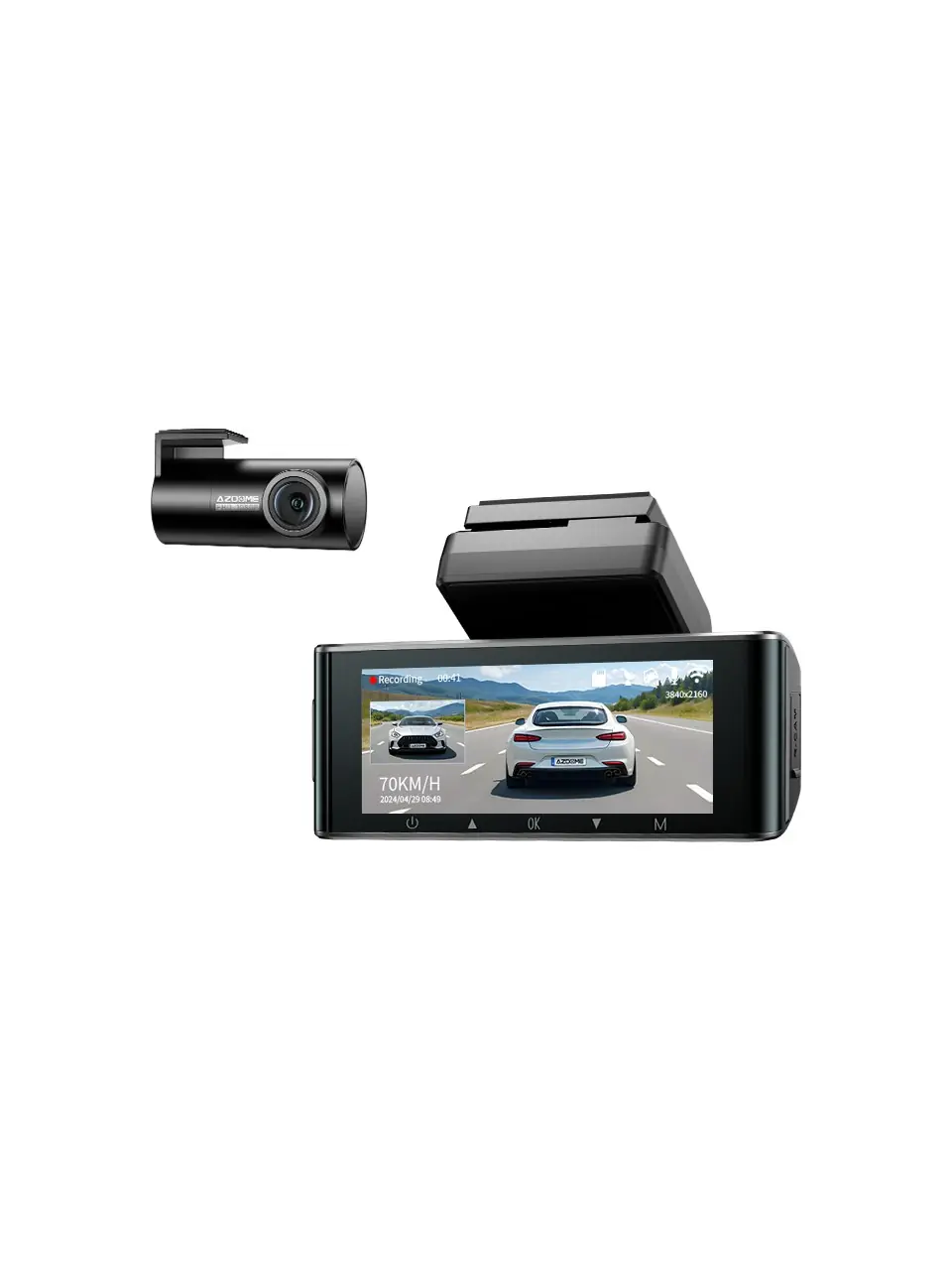 Azdome M550 Dual 4K Çift Kameralı Araç Kamerası