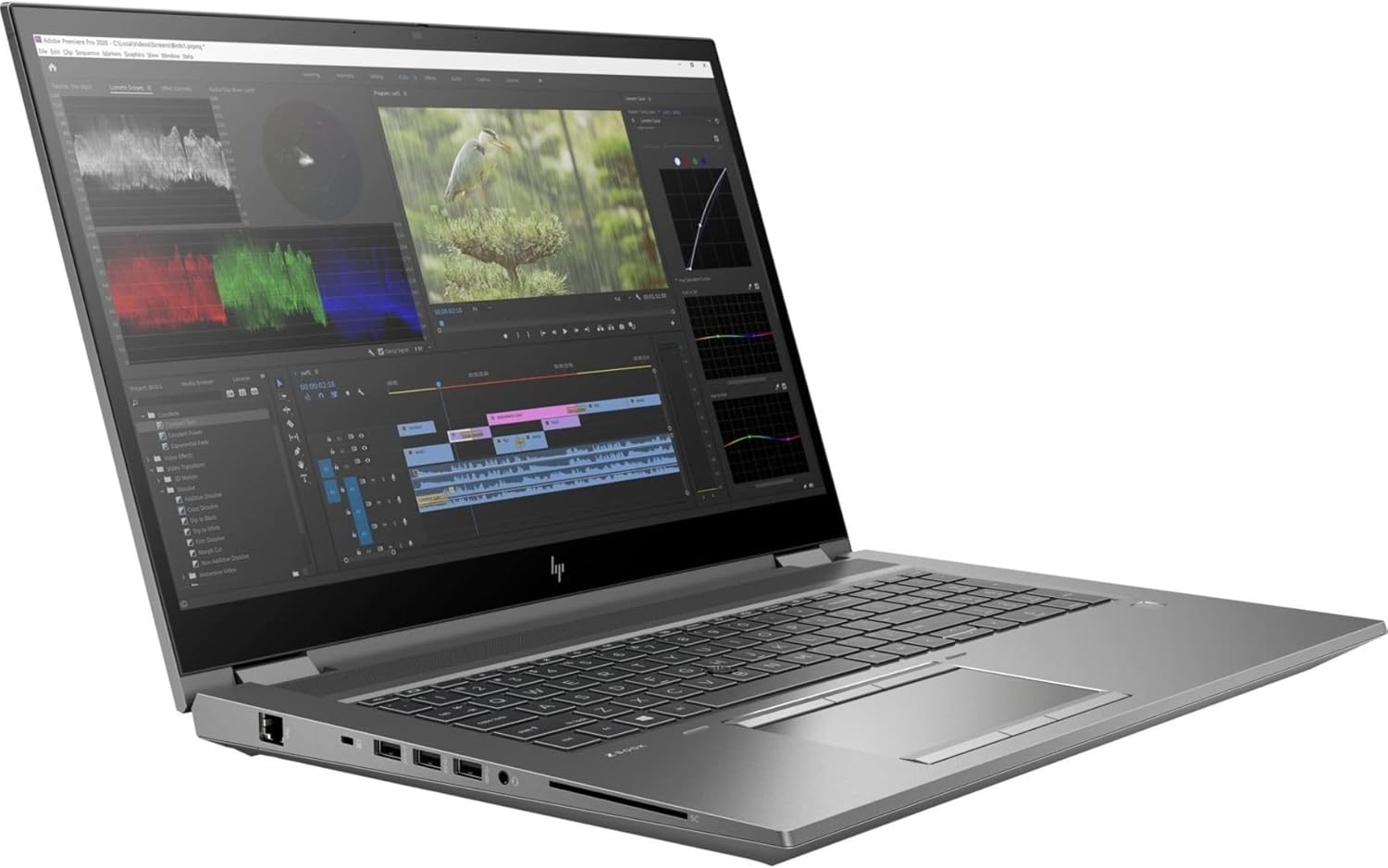 HP Zbook Fury G8 15,6  (i7-11850H, 32 GB RAM, 256 GB SSD, NVIDIA T1200)