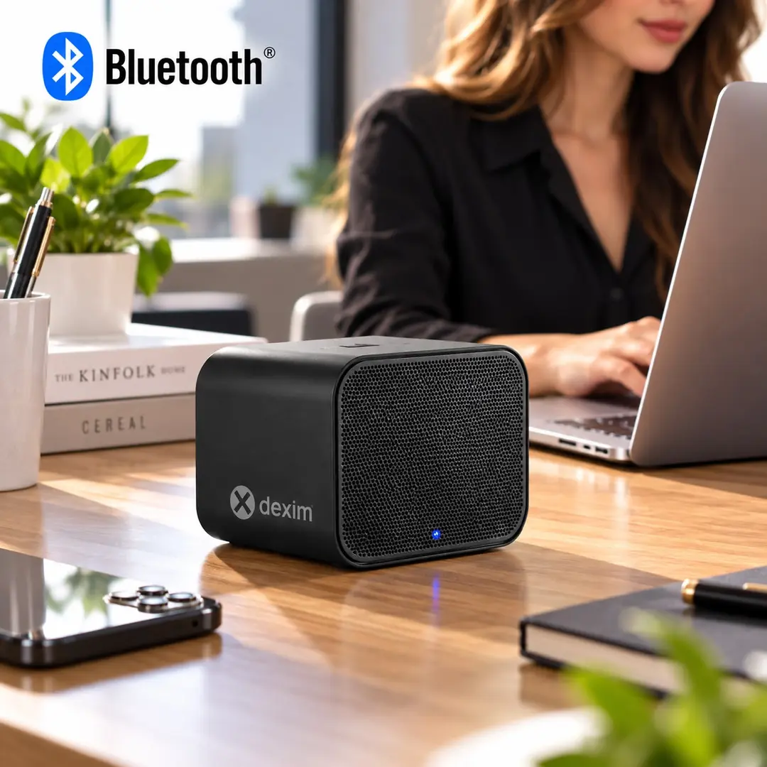 Dexim DBS002 Boox SC-836 10W RMS Bluetooth 5.3 Kablosuz Taşınabilir Hoparlör, TWS, USB Type- 4
