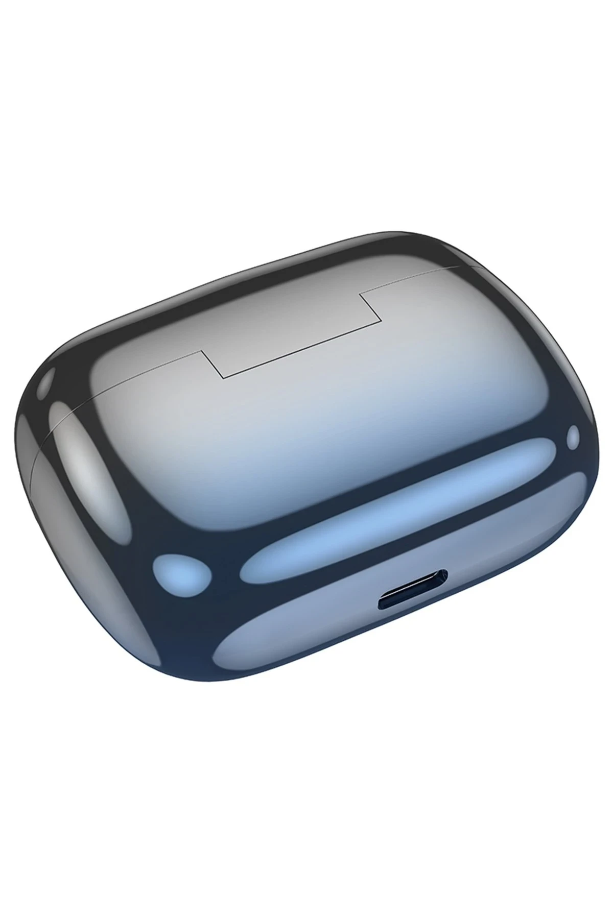Hoco EQ16 Aktif Gürültü Engelleyici Özellikli Bluetooth 5.3 Kablosuz TWS Airpods Kulaklık - Mavi