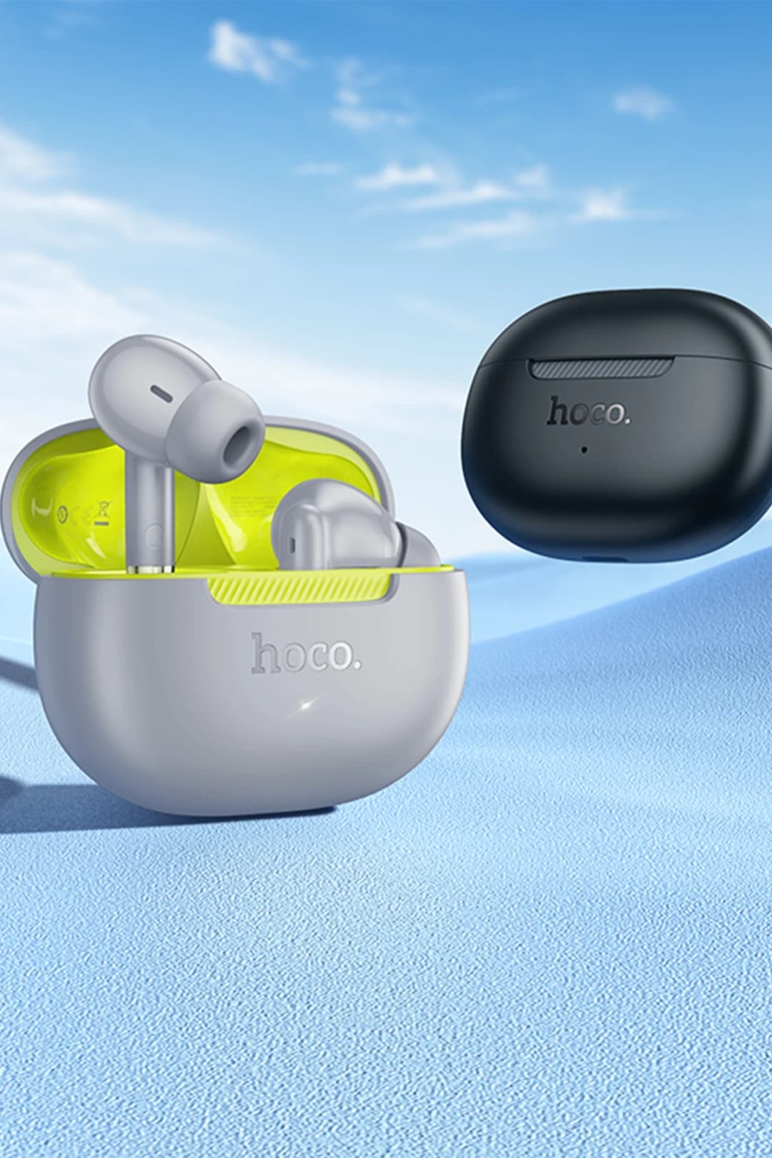 Hoco EQ24 Estrella Aktif Gürültü Engelleyici Özellikli Bluetooth 5.4 Kablosuz TWS Airpods Kulaklık 2