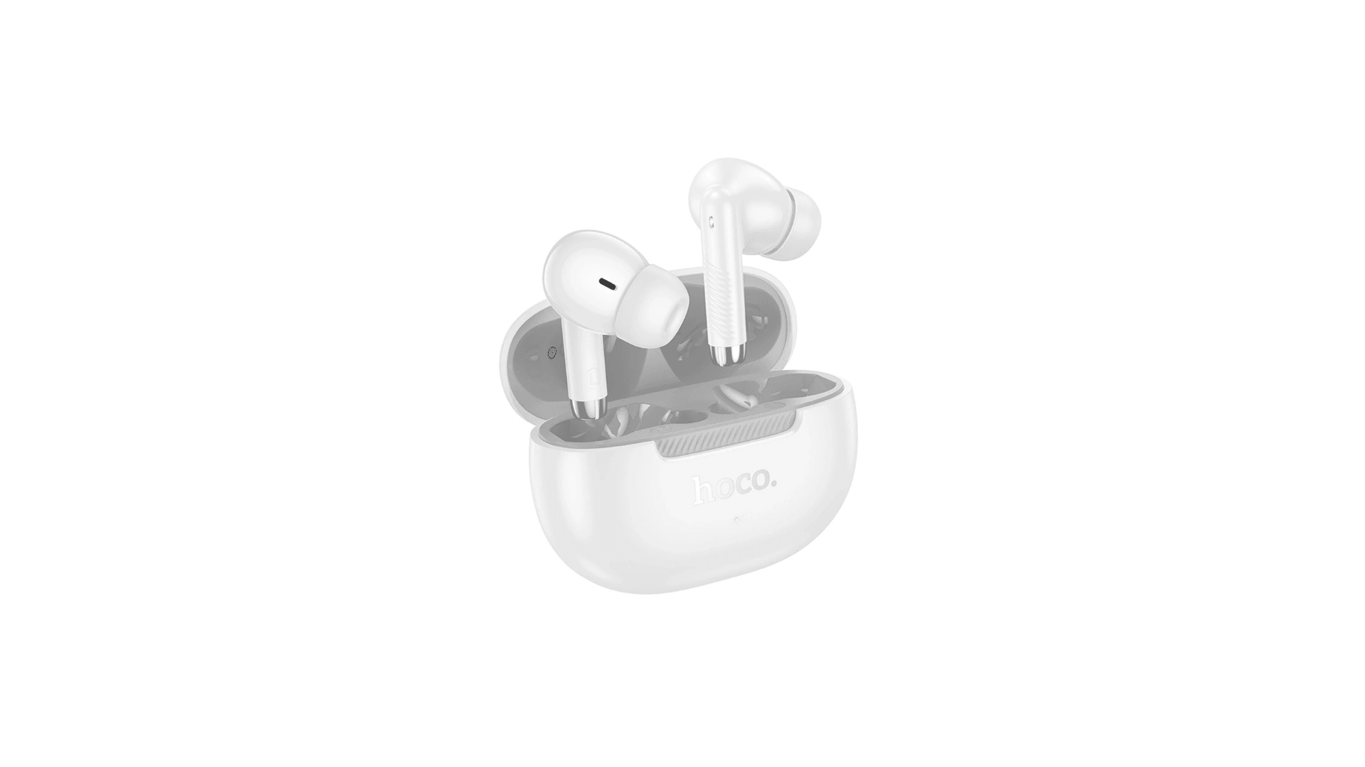 Hoco EQ24 Estrella Aktif Gürültü Engelleyici Özellikli Bluetooth 5.4 Kablosuz TWS Airpods Kulaklık  - Beyaz