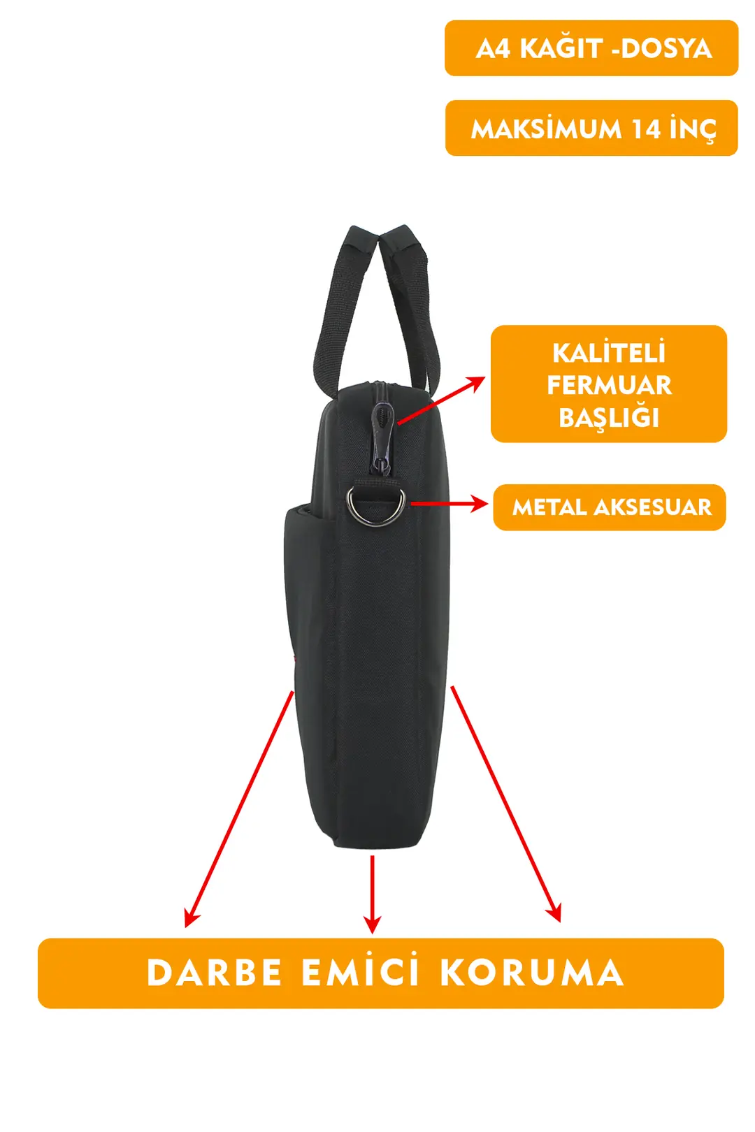 13,3" – 14" Laptop Çantası 4