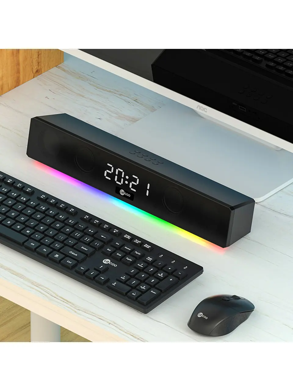 Lecoo DS103 Kablosuz Bluetooth 10W RGB 5