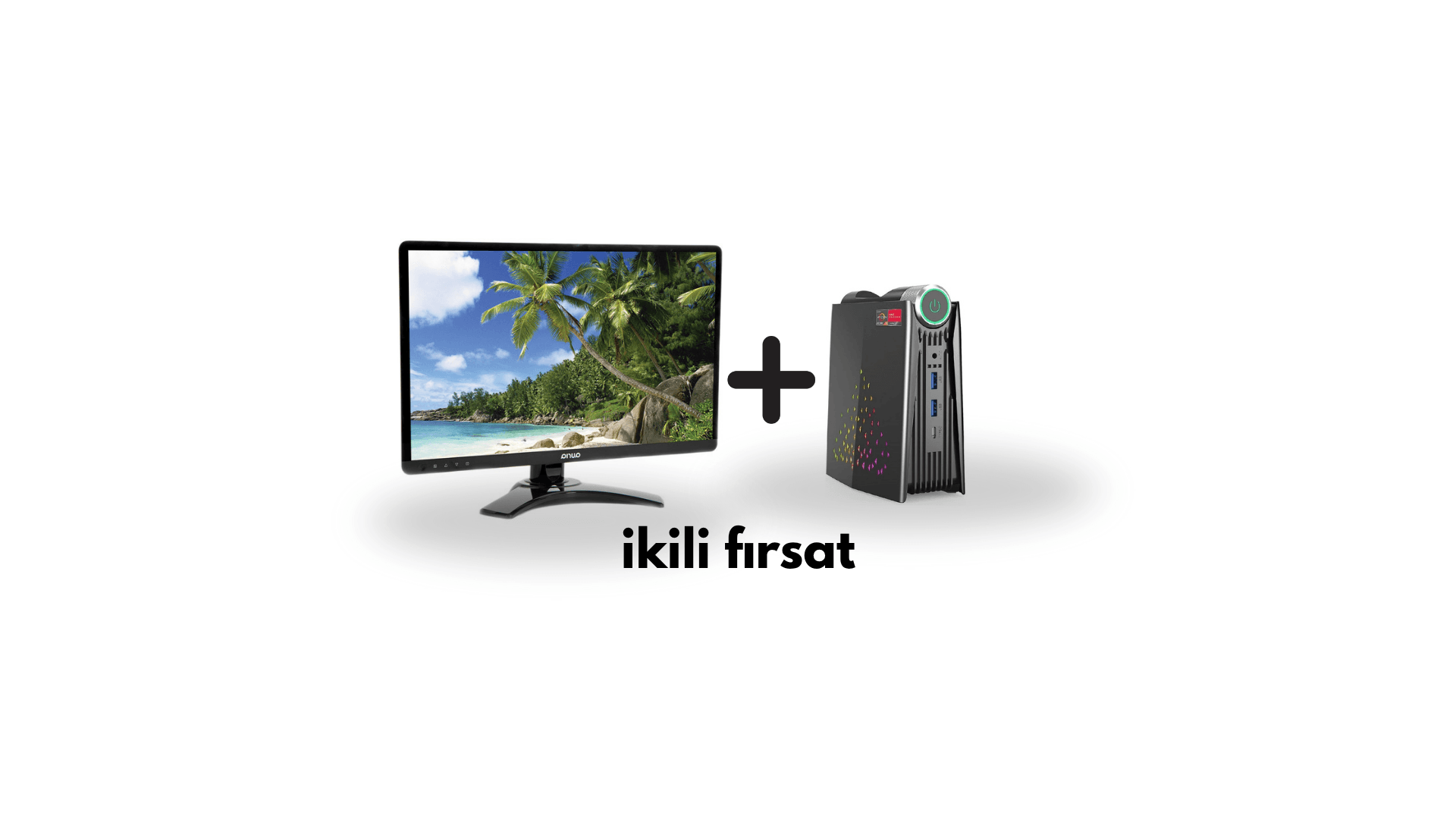 LENSUN RGB X6 MİNİ PC + 27" 2K AURİA MONİTÖR