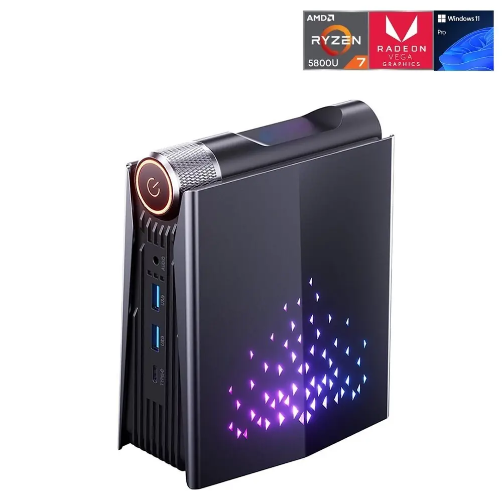 Acemagic AMR5-5 Ryzen7 5800U NVMe Radeon Vega Graphics Win11 PRO Mini Bilgisayar 2