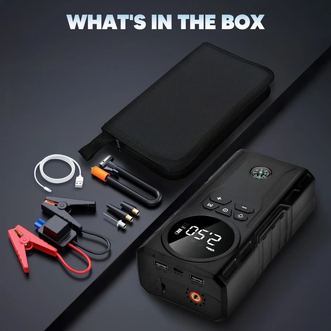 Castu CS61 Plus Max – Multi-Function akü takviye | 12000mAh 4