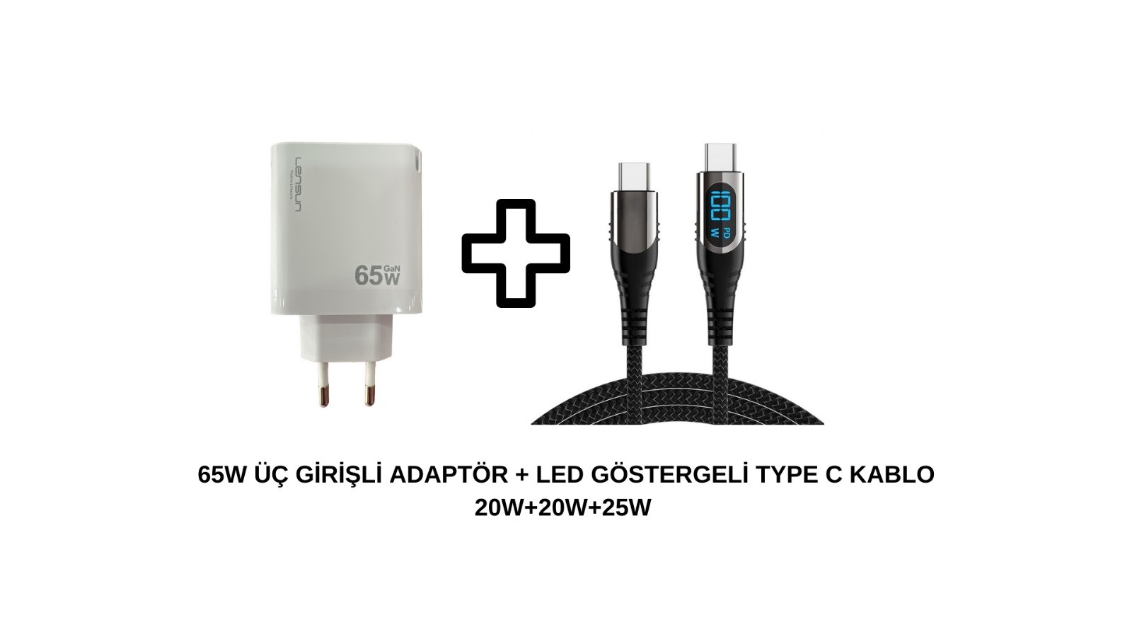 Type-C Hızlı Şarj Paketi – 65W