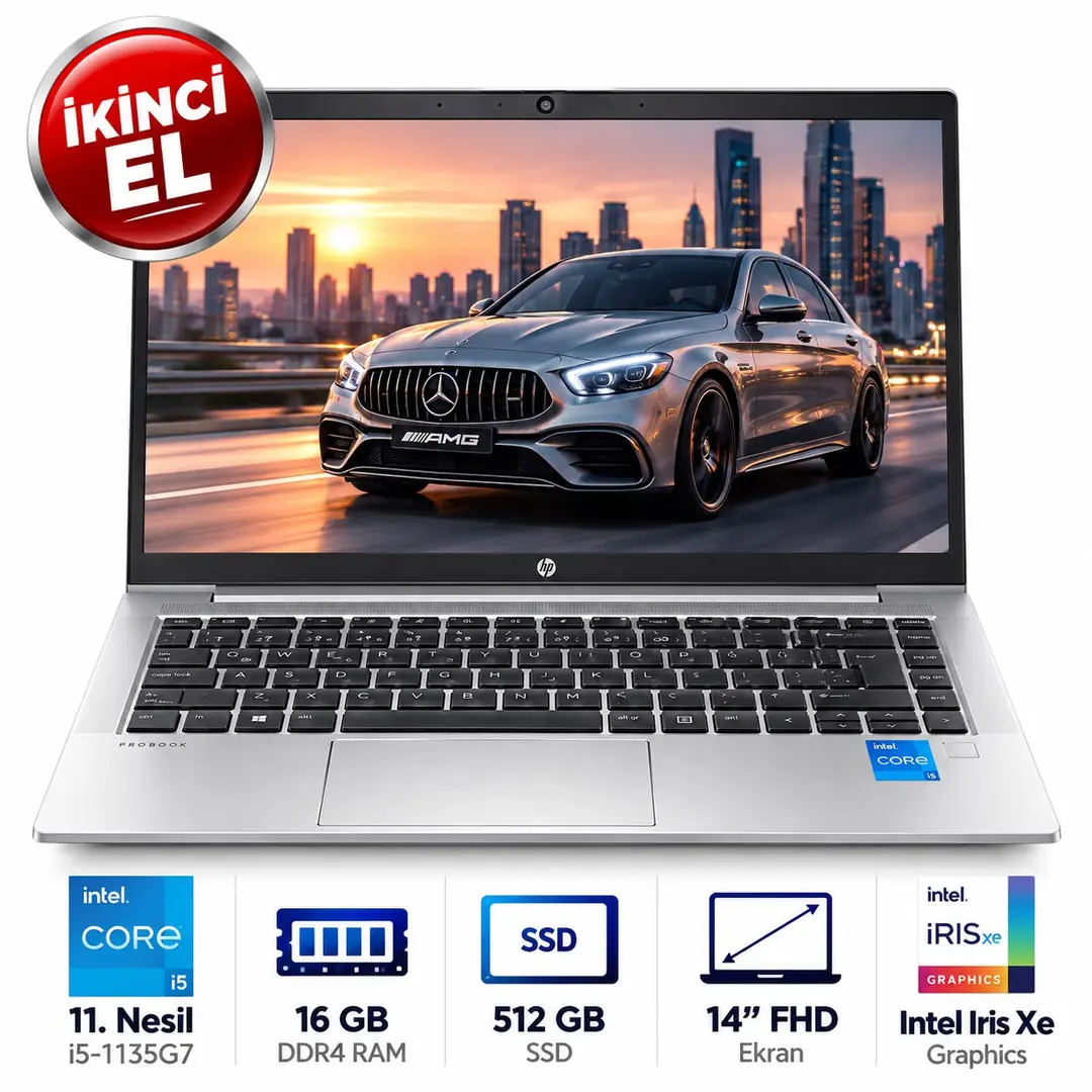 HP ProBook 440 G8 Intel Core i5-1135G7 16GB DDR4 512GB SSD 14” FHD Iris Xe Graphics Laptop