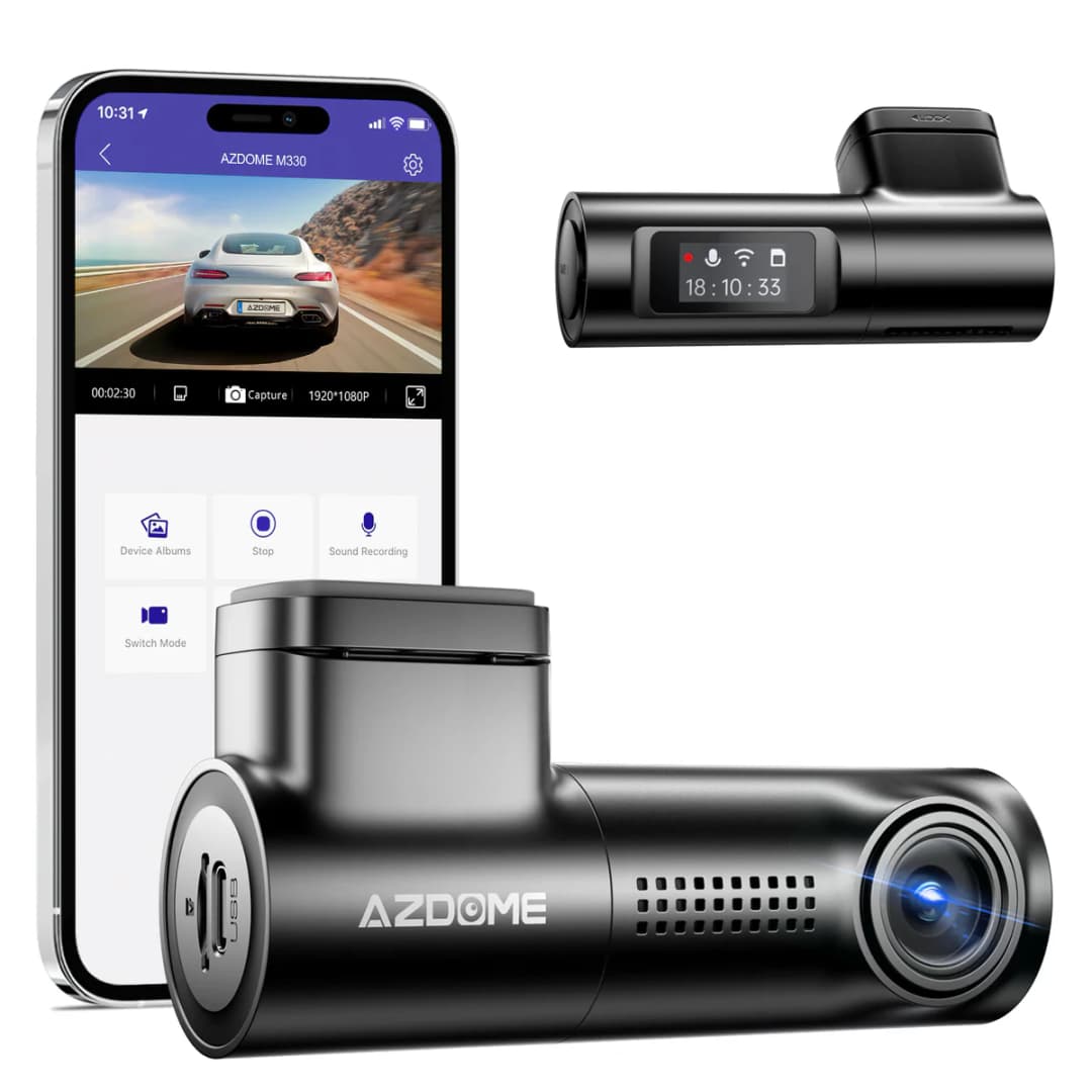 Azdome M330 Araç Kamerası 5