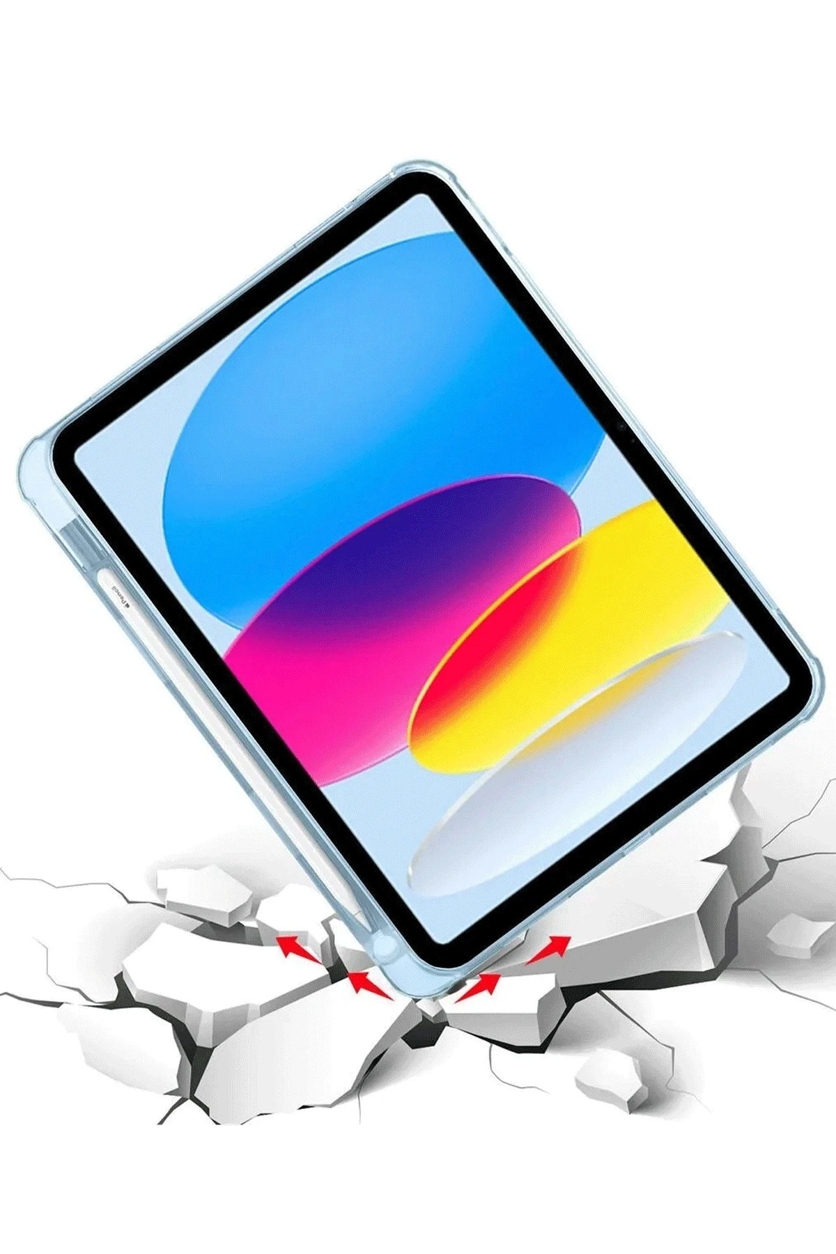 T-LİFE iPad 2025 10.9 (10.nesil) Kılıf Kalemlikli Mars Tablet