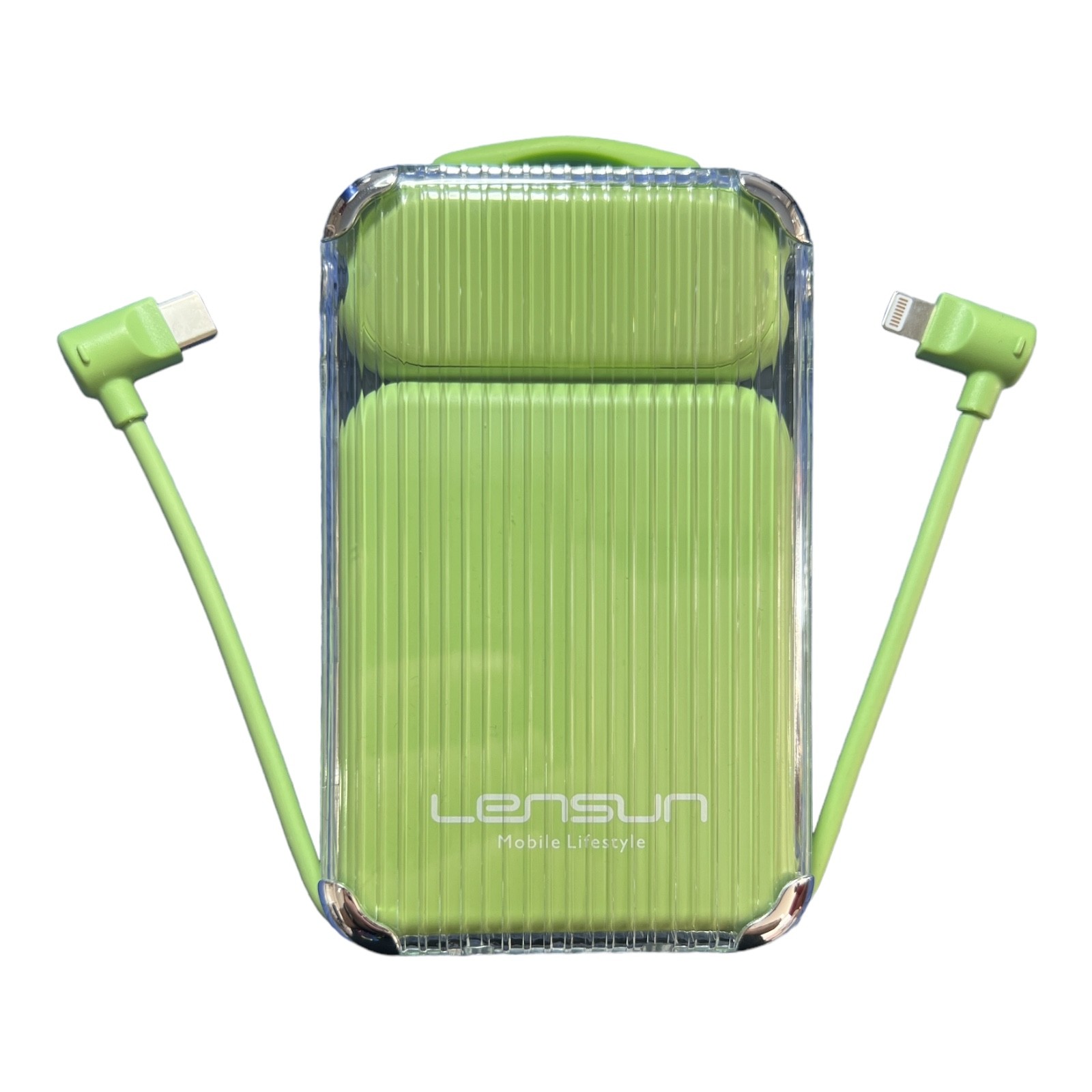 Lensun Summer Fast Powerbank - Yeşil