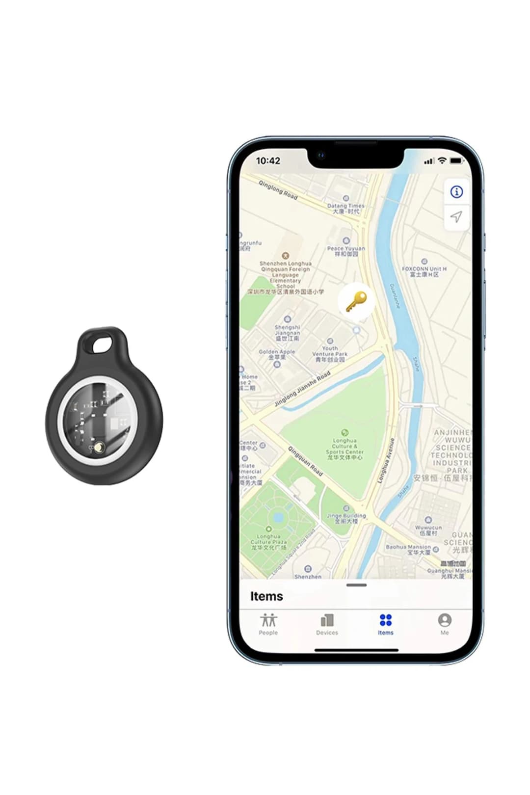 Hoco E91 Tiger Apple Find My Özellikli Takip Cihazı 3