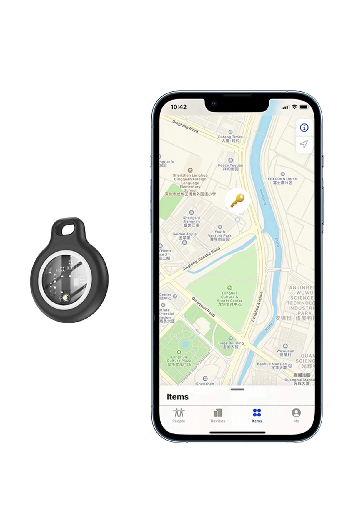 Hoco E91 Tiger Apple Find My Özellikli Takip Cihazı