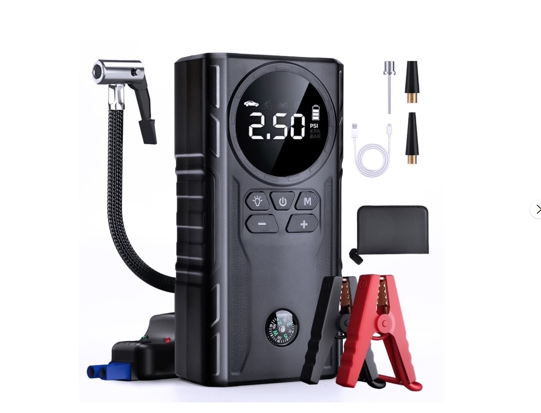Castu CS61 Plus Max – Multi-Function Jump Starter | 12000mAh