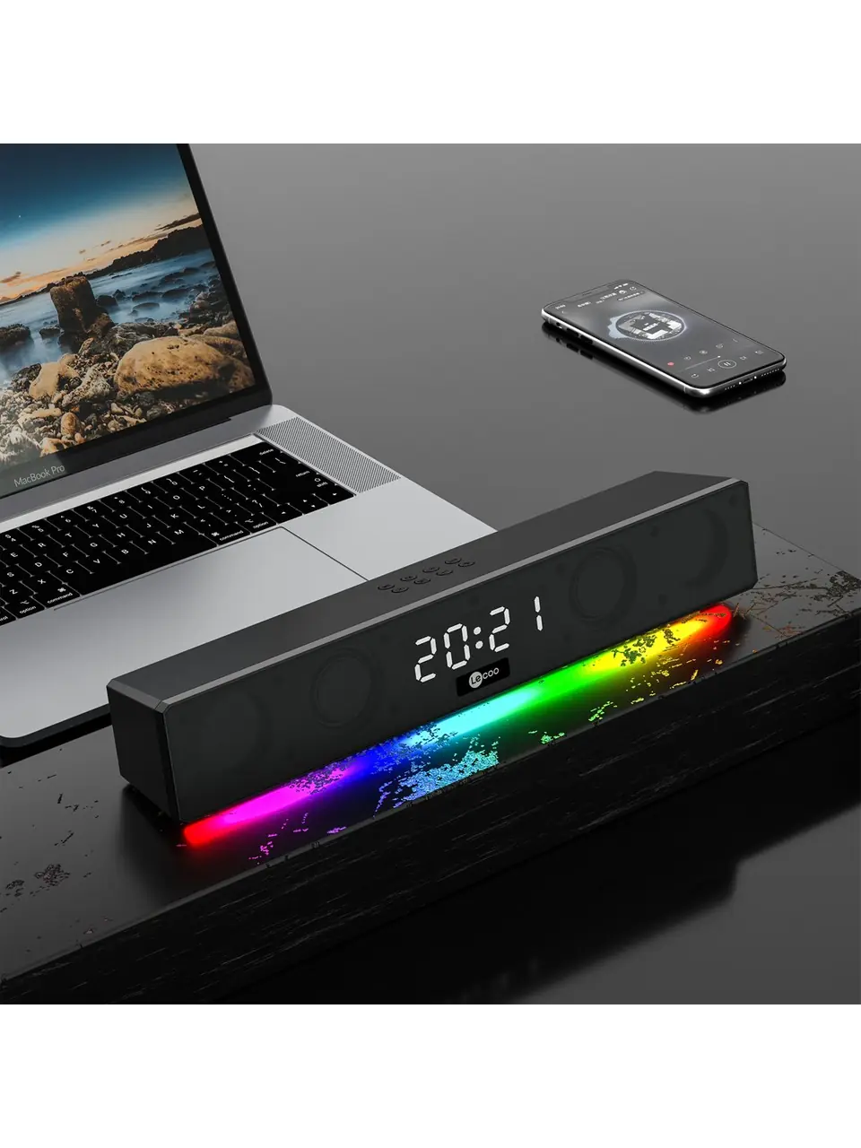 Lecoo DS103 Kablosuz Bluetooth 10W RGB 4