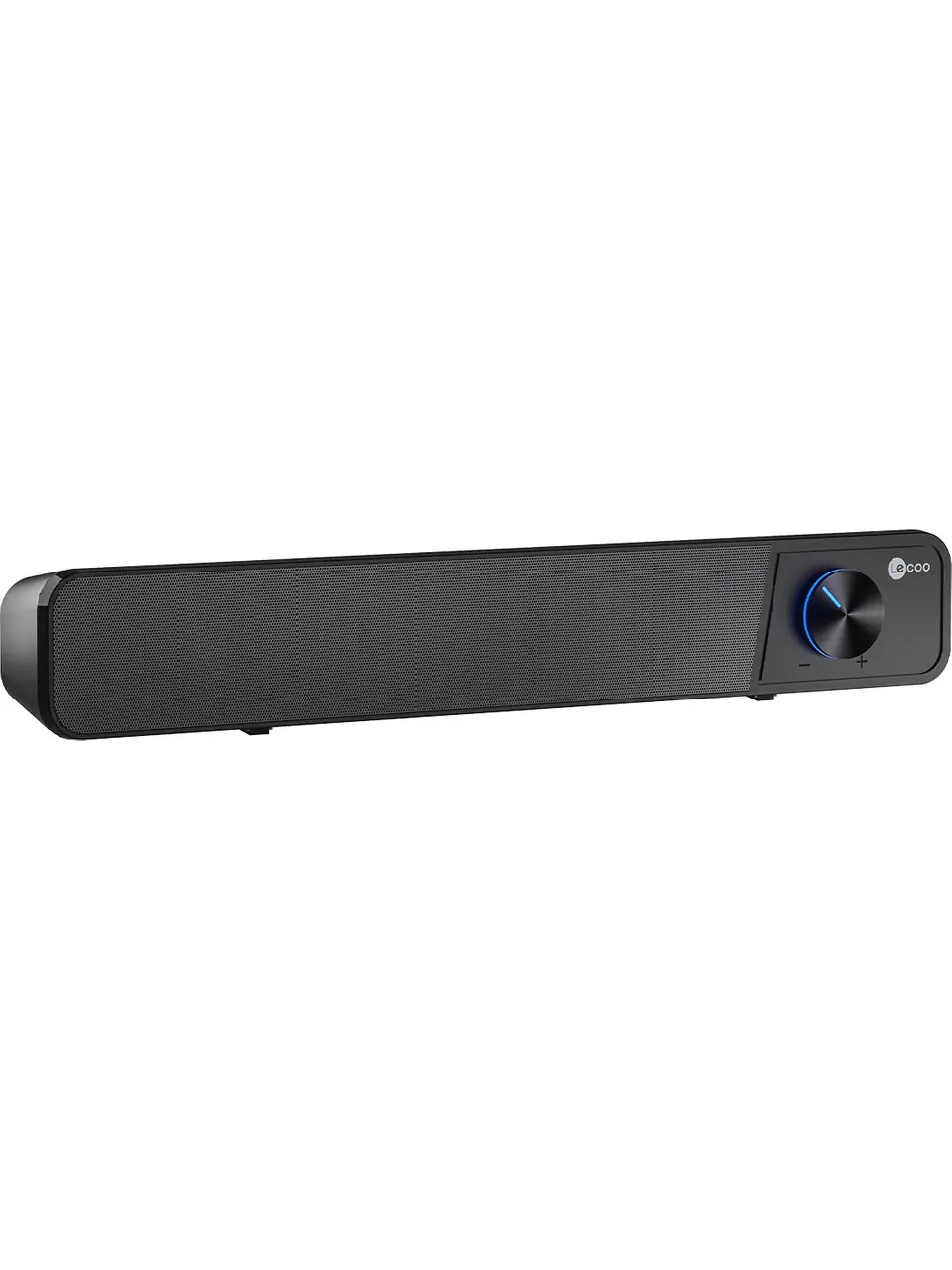 Lecoo DS111 Bluetooth + Kablolu 6W Masaüstü Taşınabilir Stereo Soundbar Hoparlör Siyah 9
