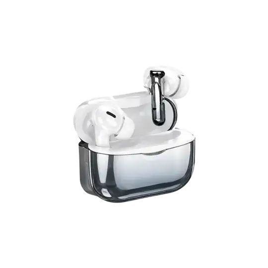 Hoco EQ16 Aktif Gürültü Engelleyici Özellikli Bluetooth 5.3 Kablosuz TWS Airpods Kulaklık - Mavi