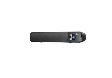 Lecoo DS111 Bluetooth + Kablolu 6W Masaüstü Taşınabilir Stereo Soundbar Hoparlör Siyah 2