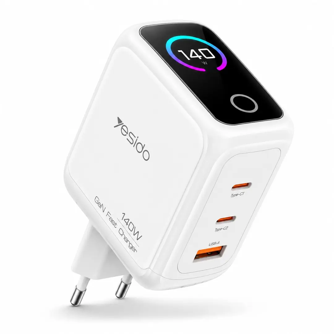 Yesido HyperCharge C-C 140W akıllı adaptör 2