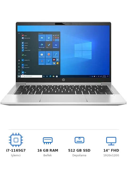 HP ProBook 440 G8 i7-1165G7 16GB 512GB SSD 14" FHD