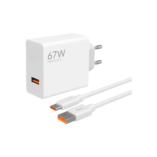 KATJMER KJ-67U-C USB'li 67W Şarj Adaptörü ve Type-C Kablo