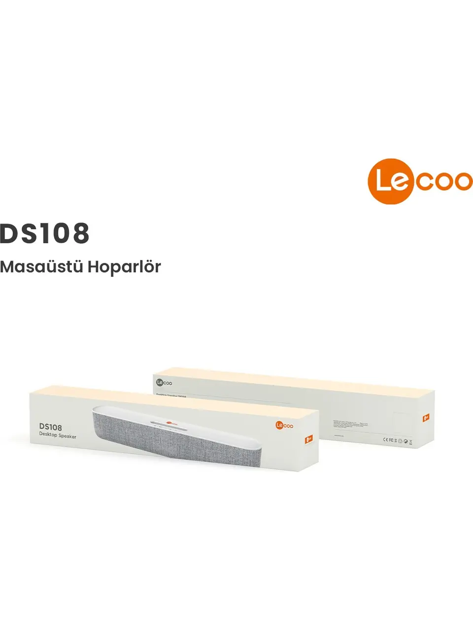 Lecoo DS108 Kablosuz Bluetooth 10W Soundbar Taşınabilir Stereo Hoparlör 7