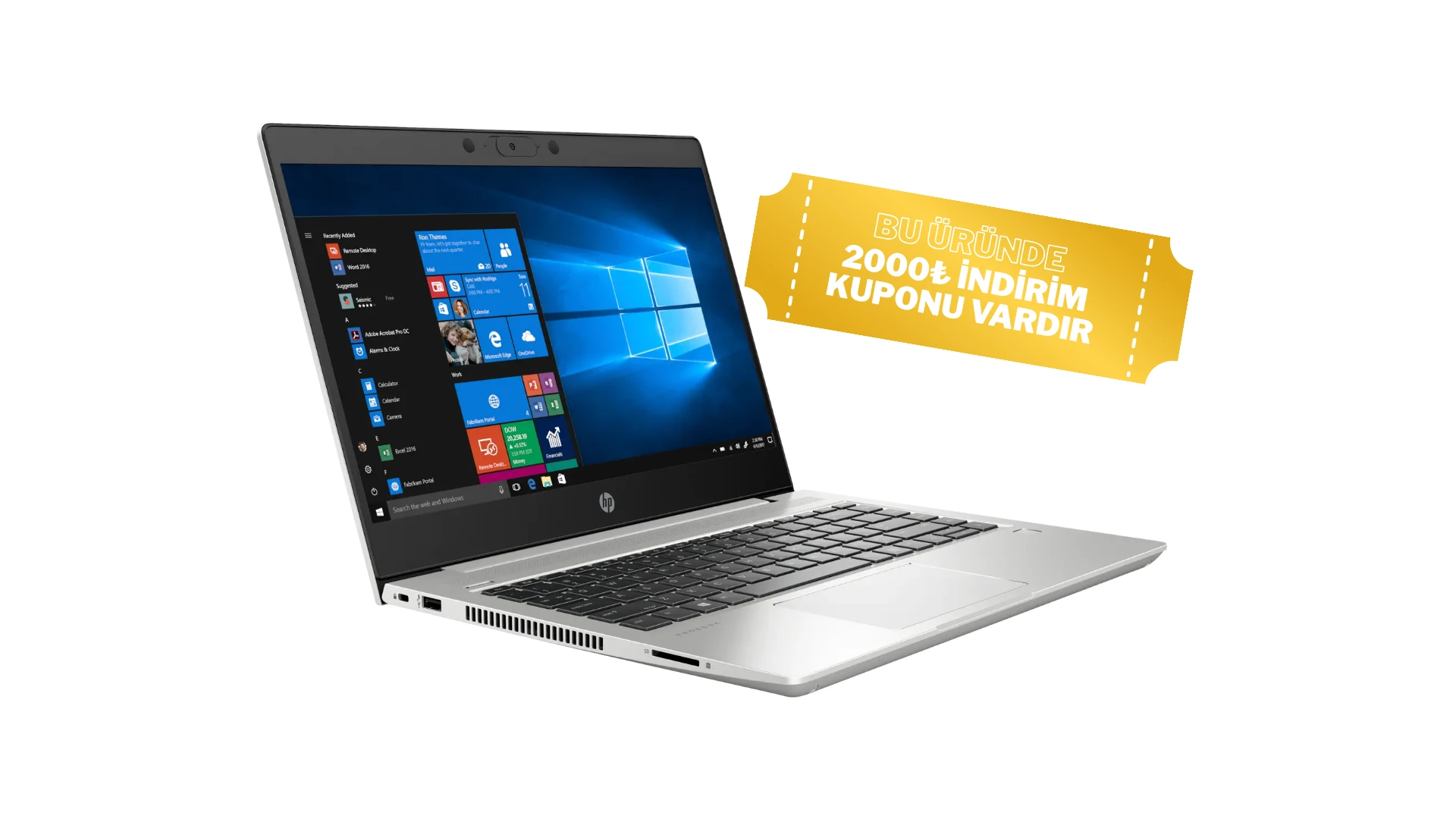 HP ProBook 440 G7 — Intel Core i7 (10. nesil), 16GB RAM, 512GB SSD ( A PLUS)