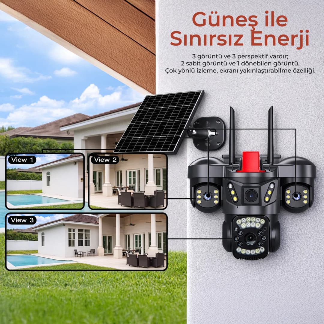 KATJMER RONİK PRO CAMRNK-002 GÜVENLİK KAMERASI 2