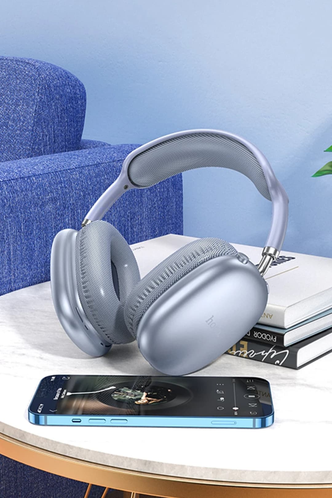 HOCO W35 KABLOSUZ BLUETOOTH KAFAÜSTÜ KULAKLIK 4