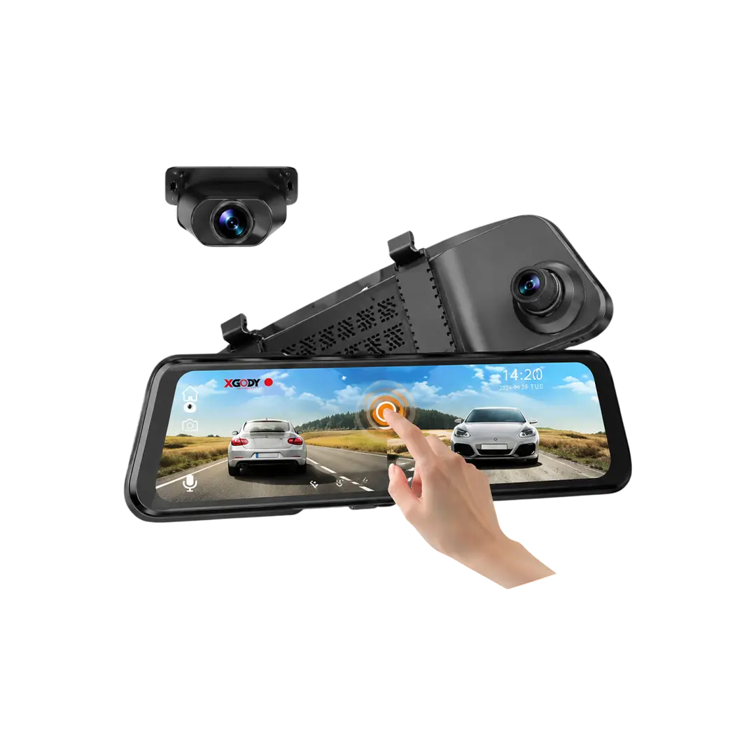 LINGDU LD4K 4K + 1080P Çift Kameralı Araç Kamerası