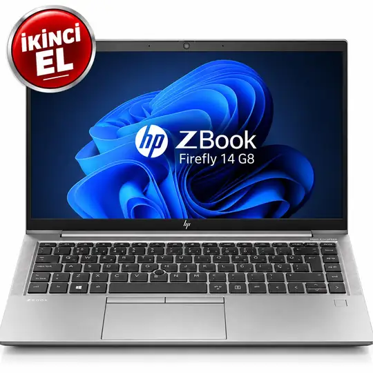 HP ZBook Firefly 14 G8 Intel Core i5-1145G7 16GB DDR4 256GB SSD 14” FHD Metal Kasa Profesyonel Laptop