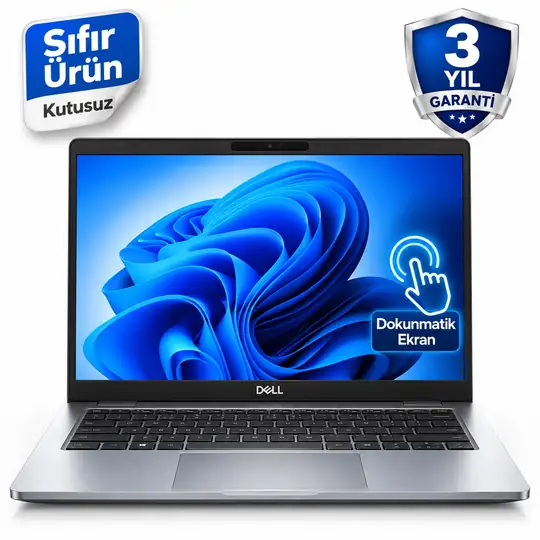 Dell Pro 14 PC14250 Intel Core Ultra 5 235U 32GB RAM 512GB SSD 14″ FHD+ Dokunmatik Ekran Orijinal Windows Profesyonel Laptop