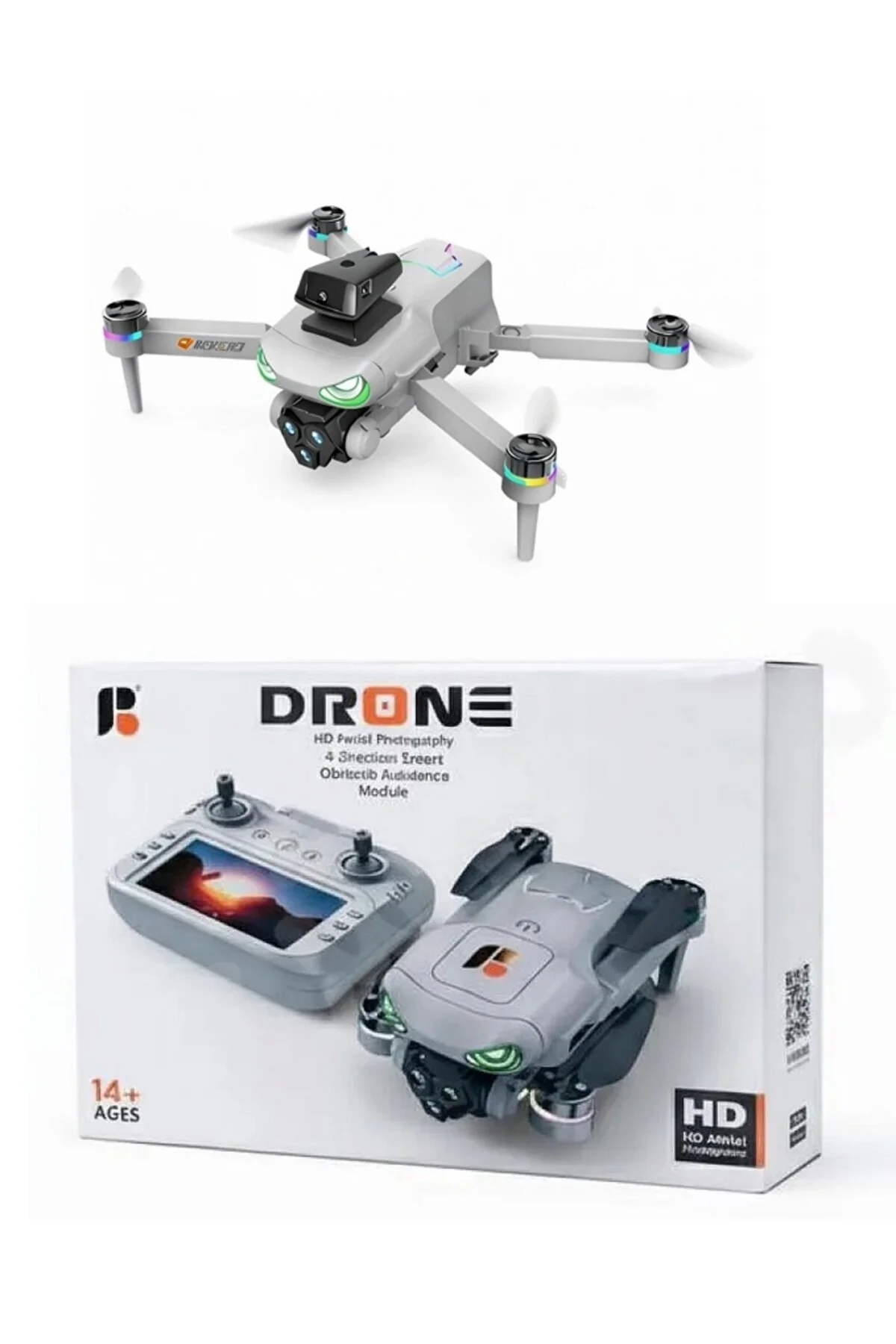 CASTU R08 Katlanabilir Drone (Çift Bataryalı) 3