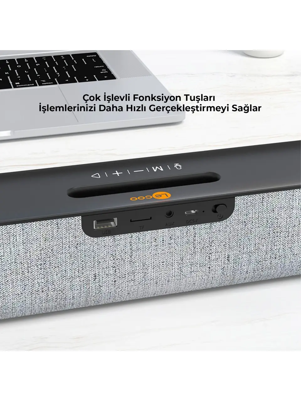 Lecoo DS108 Kablosuz Bluetooth 10W Soundbar Taşınabilir Stereo Hoparlör 3