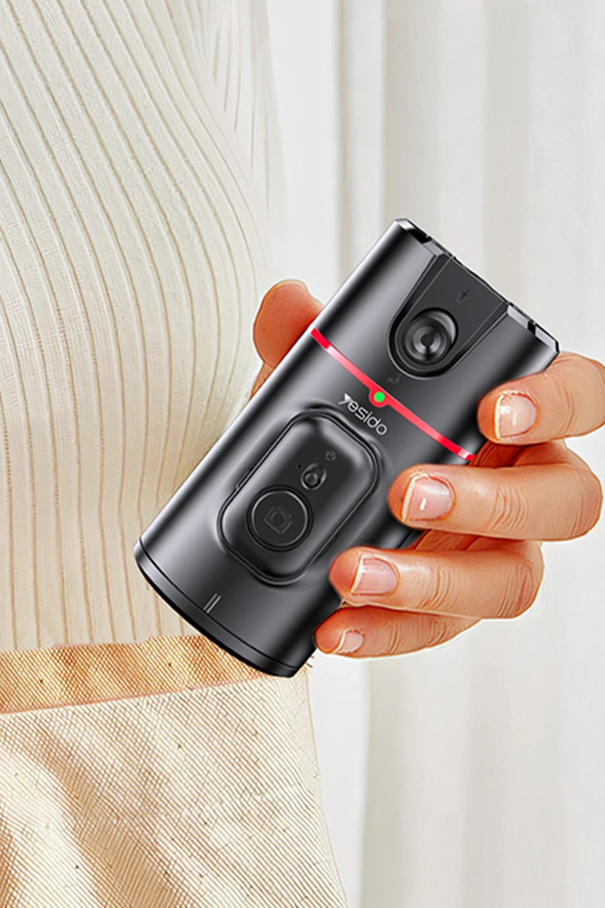 Yesido SF20 360 Derece Yapay Zeka Yüz Takipli Tripodlu Selfie Gimbal 
