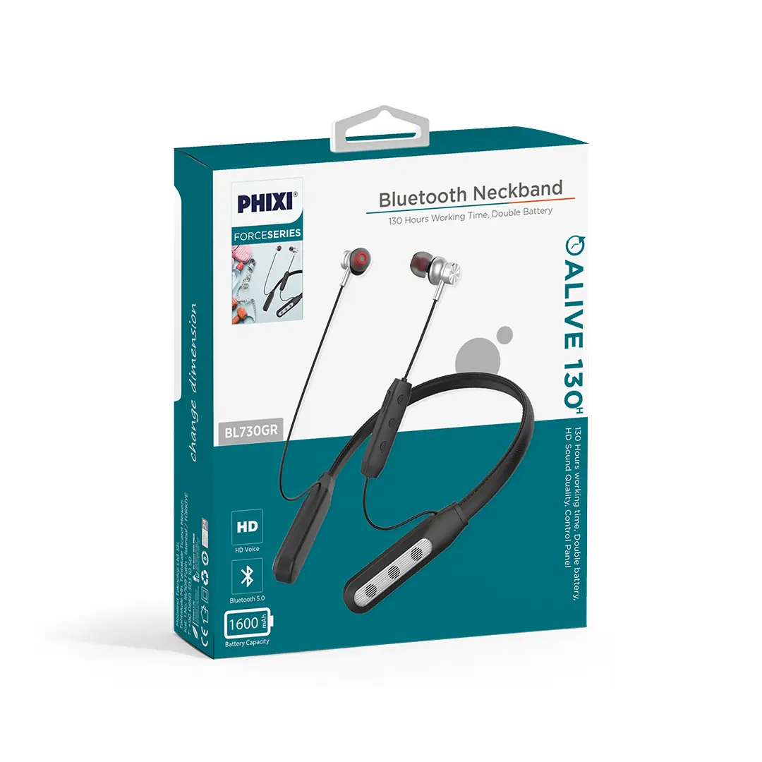 Phixi Force BL730 Boyundan Askılı Bluetooth Kulaklık 2